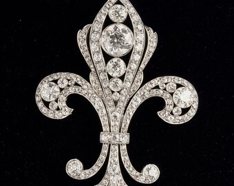 5 BROCHES ACIER ARGENT FILIGRANE OXYDES Marcassites Lys Bretagne Atao Feal W245 240578