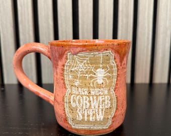 Handmade  Spider  mug