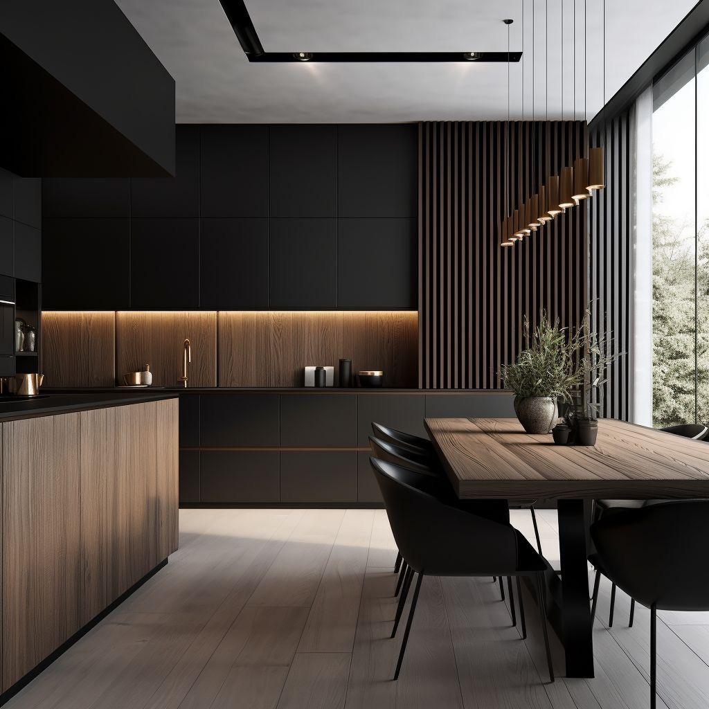 Image showcasing Customizable Kitchen Cabinets Personalized Design for Residential - Etsy