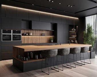 Customizable Kitchen Cabinets Personalized Design for Residential