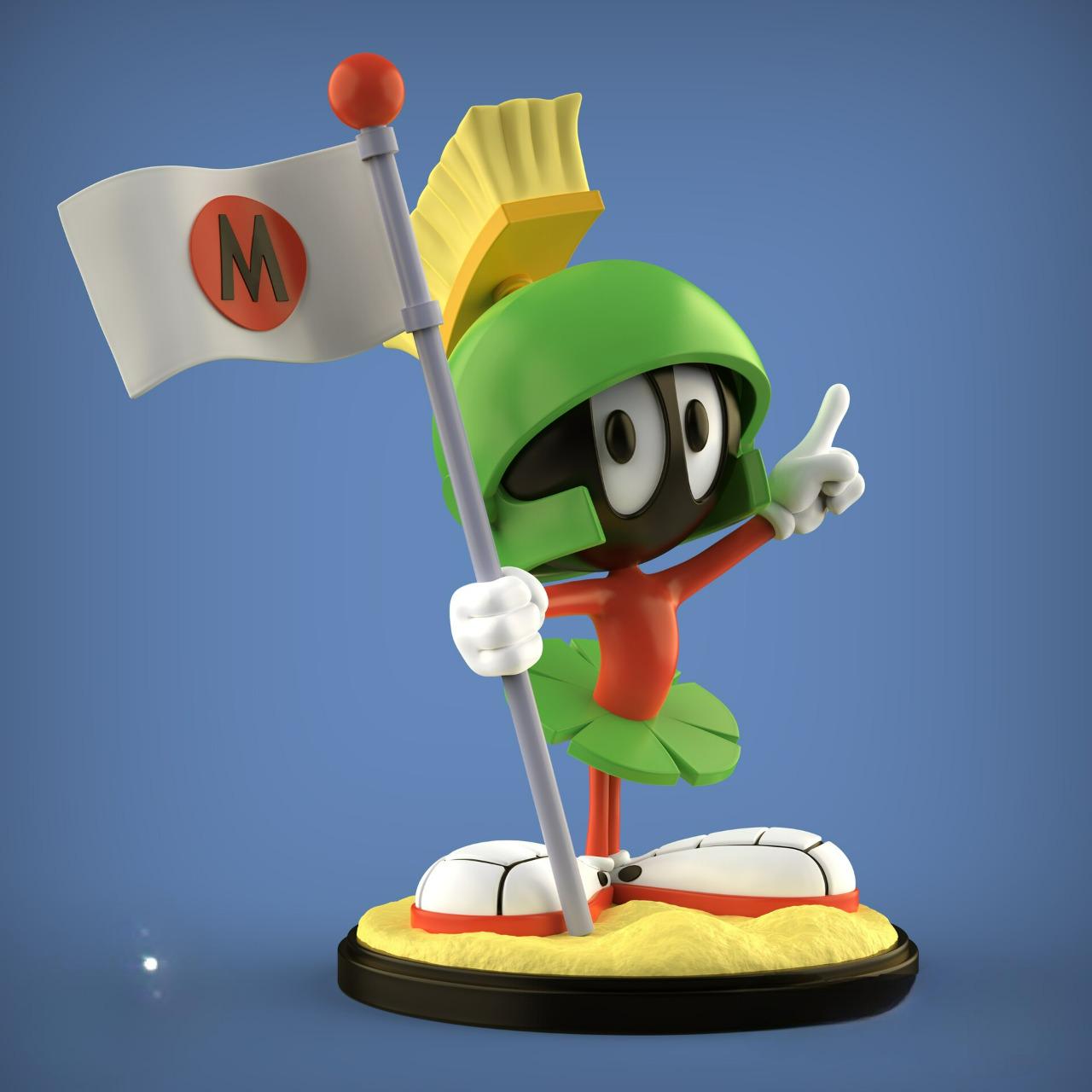 Marvin figurine - Etsy 日本