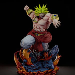 Spiked Battle STL Model for Resin 3D Printer - High Quality Fantasy Figure & Diorama Printable Design