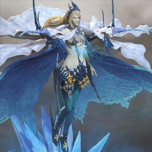 Shiva Final Fantasy STL Model for 3D Printing – High Quality Figure & Detailed Diorama for Collectors