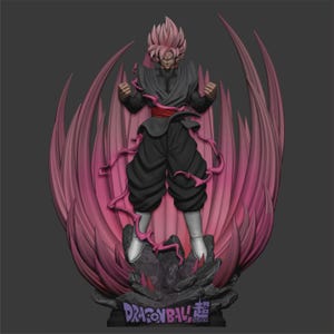 Power Up Pose STL Model for 3D Printing - High Quality Printer Figure Diorama, Printable Digital Sculpture Design