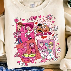 Toy Story Valentine Trip Shirt 2025 — Disneyland Sweethearts Nite Tee