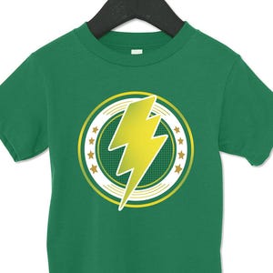 Gorilla Thunder Birthday T-Shirt, Kelly Green Shirt All Sizes, Casual Daily Wear Tee