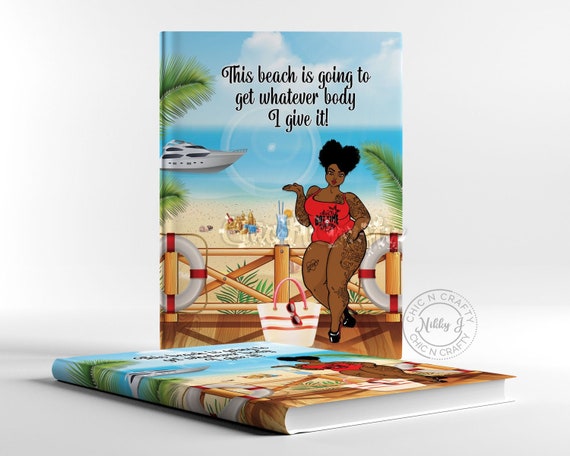 Planner Cover, Notebook Cover, Journal Cover, Planner Page, Wall Art, African Art, Black Girl Magic, Summer , Diy Printable, Letter Size Il_570xn