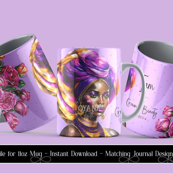 Coffee Mug Design, Sublimation Design, Template 11Oz, Fashion Mug Wrap, Mug Press Sublimation, PNG, Digital Download