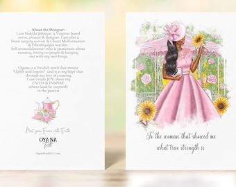 Mother's Day Card, Bestie Card, Black Greeting Cards, Get Well Cards, Birthday Cards, Thank You Card, Checking In Cards, Sassy Friend Cards