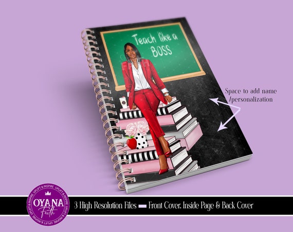 Teacher Planner Cover, Teacher Planner, Planner Dashboard, Dashboard Cover. Notebook Cover, Journal Cover, Diy Printable, Letter Il_570xn