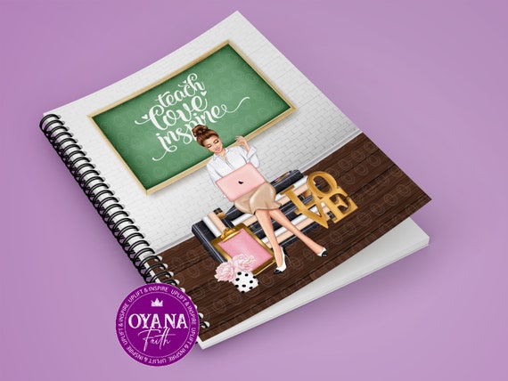 Teacher Planner Cover, Teacher Planner, Planner Dashboard, Dashboard Cover. Notebook Cover, Journal Cover, Diy Printable, Letter Size Il_570xn