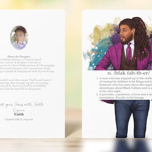 Black Man Card, African American Man, Birthday Card, Male Cards, Greeting Card, Father&#39;s Day, Black Greeting Cards, African American Cards