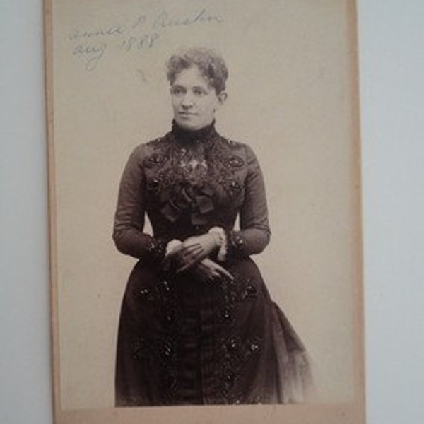 Antique Photograph VIctorian Woman