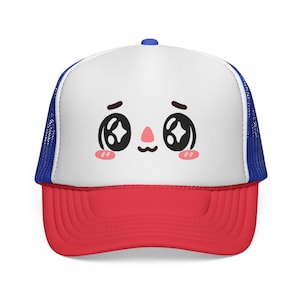 Retro Trucker Cap: 90s Style Baseball Hat, Adjustable Snapback