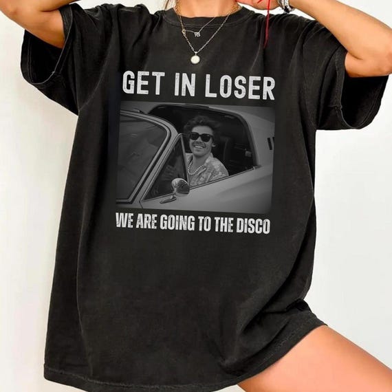 Kiss all the time Disco Occasionally Shirt, Harry Concert Tee, Vintage Get in Loser We are going to the Disco Shirt, Comfort Colors Tshirt