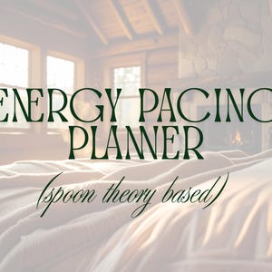 Energy Pacing Planner