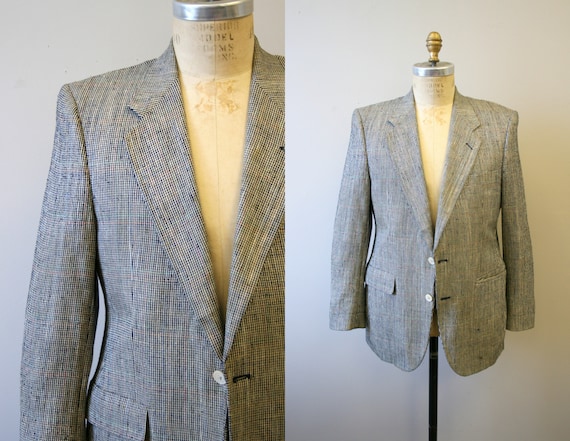 1950s Tweedy Silk Men's Sports Coat