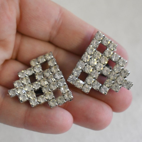 1950s/60s Rhinestone Shoe Clips