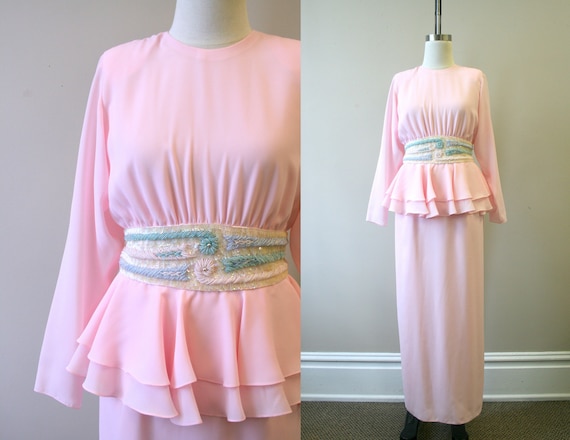 miss elliette chiffon dress