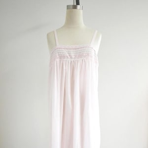 1980s Long Pink Night Gown