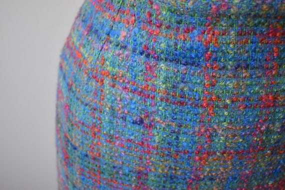 1950s NOS Tailorbrooke Blue Tweed Skirt Suit - image 7