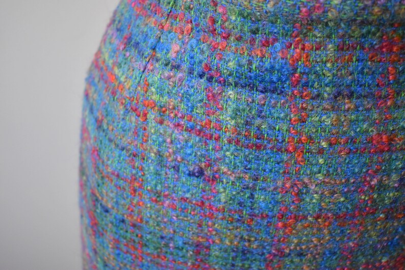 1950s NOS Tailorbrooke Blue Tweed Skirt Suit image 7