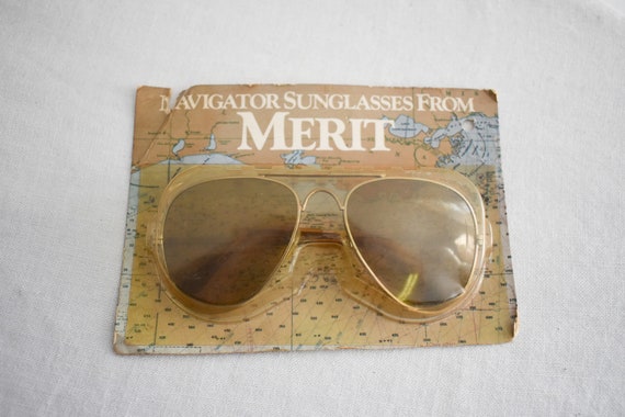 1980s/90s NOS Aviator Sunglasses - image 2