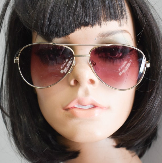 1980s Aviator Sunglasses with Bifocals