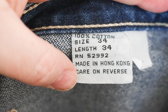 1980s Jordache Cotton Denim Jeans - image 9