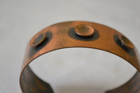 1970s Copper Cuff Bracelet - image 3