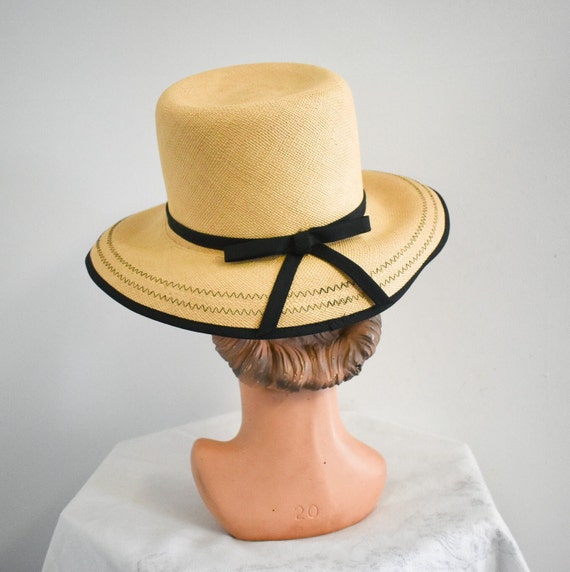 1960s Betmar Straw Sun Hat