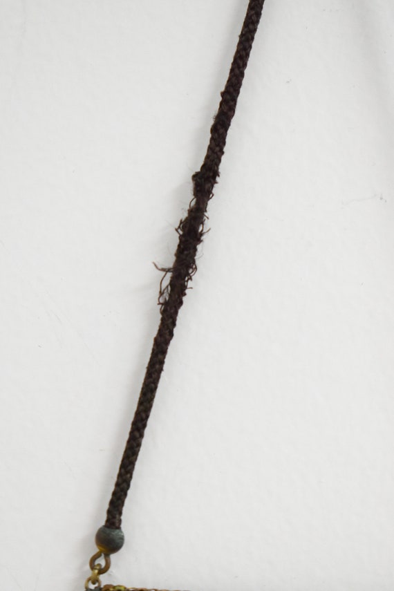 1920s/30s Whiting and Davis Painted Mesh Mesh Pur… - image 10