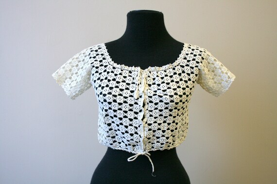 Victorian Crochet Corset Cover