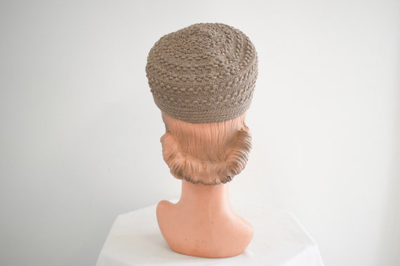 1950s Everitt Mocha Brown Hat - image 4