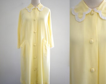 1960s Flo Weinberg Yellow Robe