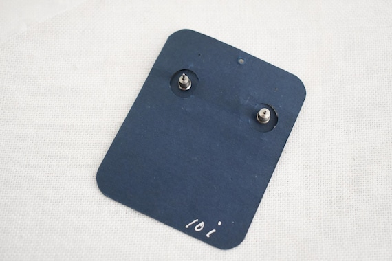 1990s Turtle Stud Pierced Earrings - image 5