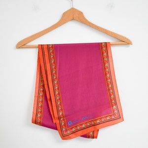 1980s/90s Anne Klein Silk Scarf