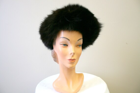 1960s Dark Brown Fur Hat