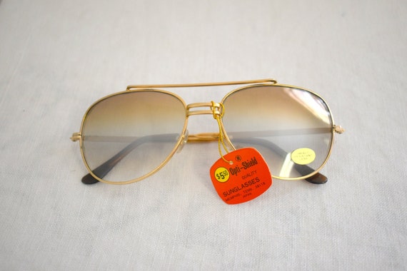 1960s NOS Aviator Sunglasses - image 2