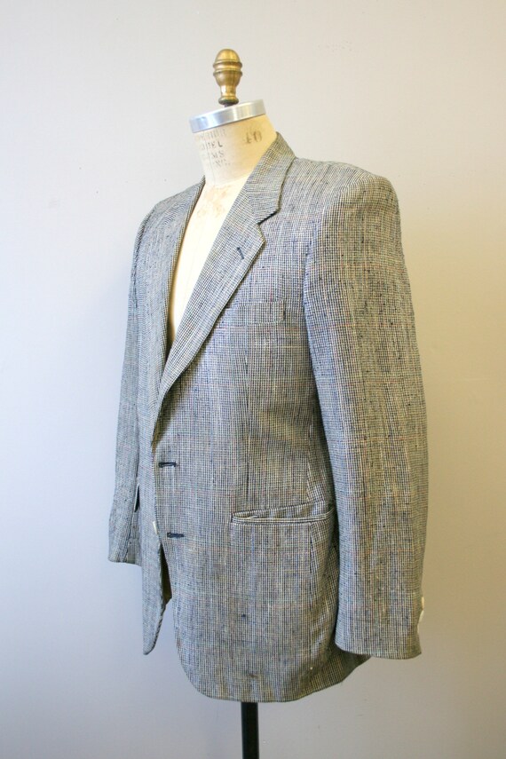 1950s Tweedy Silk Men's Sports Coat - image 5