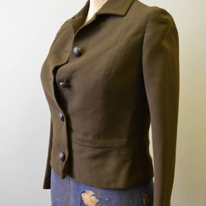 1960s Max Mozes Brown Wool Jacket image 4