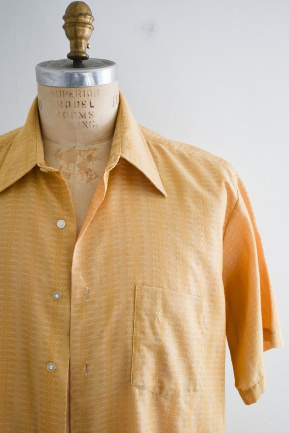 1970s Van Heusen Golden Yellow Shirt - image 2