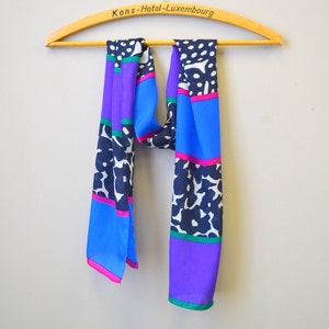 1990s Liz Claiborne Silk Scarf