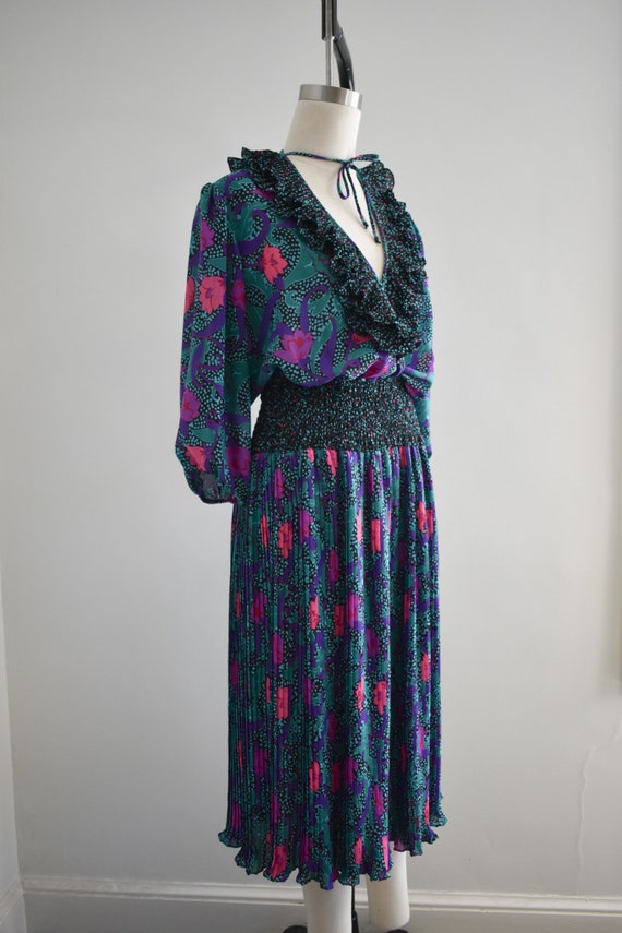 Vintage Susan Freis Assorti 80s Dress
