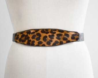 Vintage Chicos brown leather African Safari animal belt Vintage Chicos Brown Leather African Safari Animal Belt - Etsy main image 4