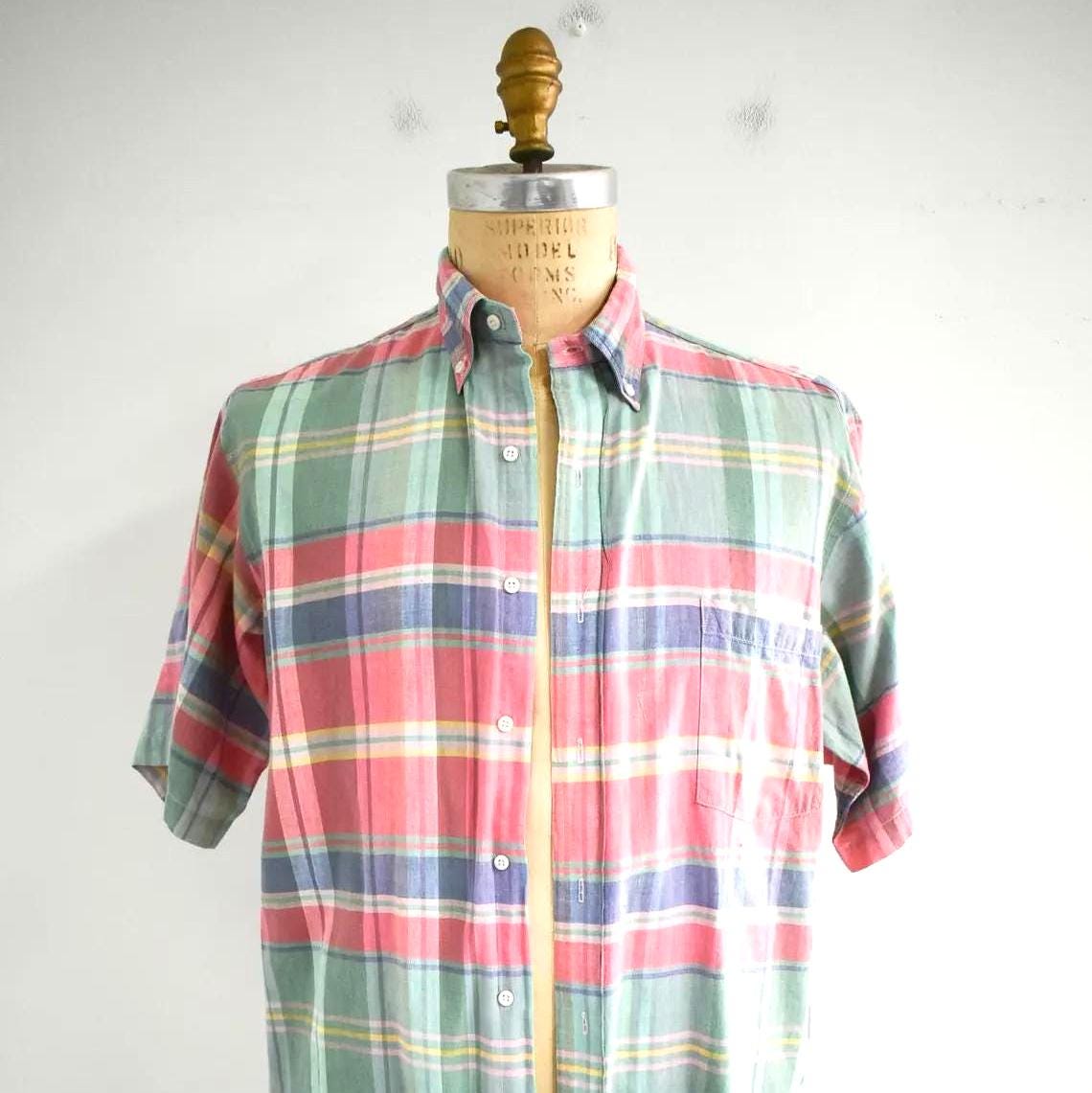 トップス 2000s old gap Madras check shirt 2000s old gap Madras check shirt - メルカリ