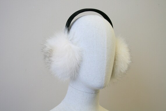 1980s Fur Earmuffs
