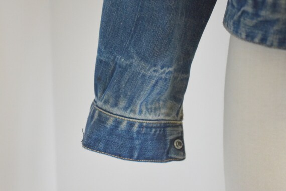 1970s Wrangler Monogrammed Denim Jacket - image 7