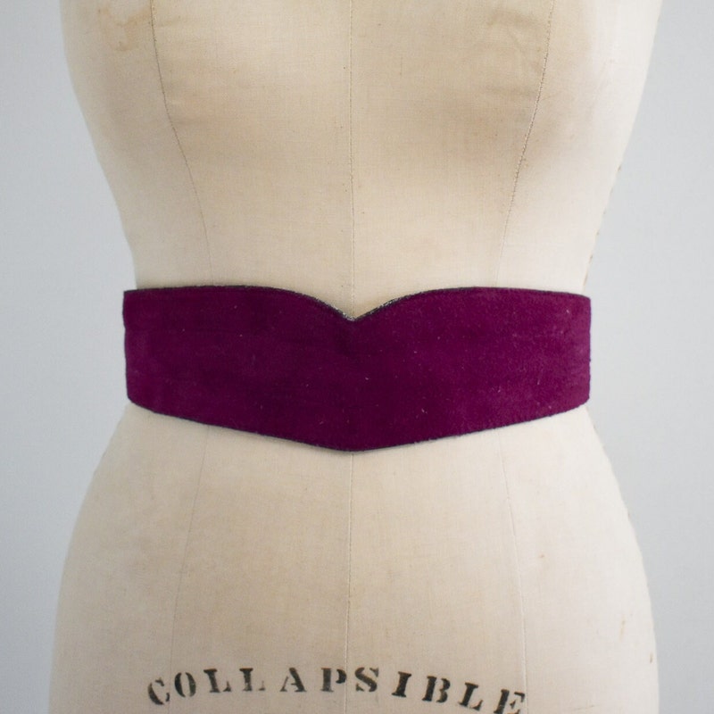 Matiste Orange Suede Belt 202 main image 1