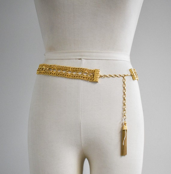 1970s Gold Chain Hip Belt
